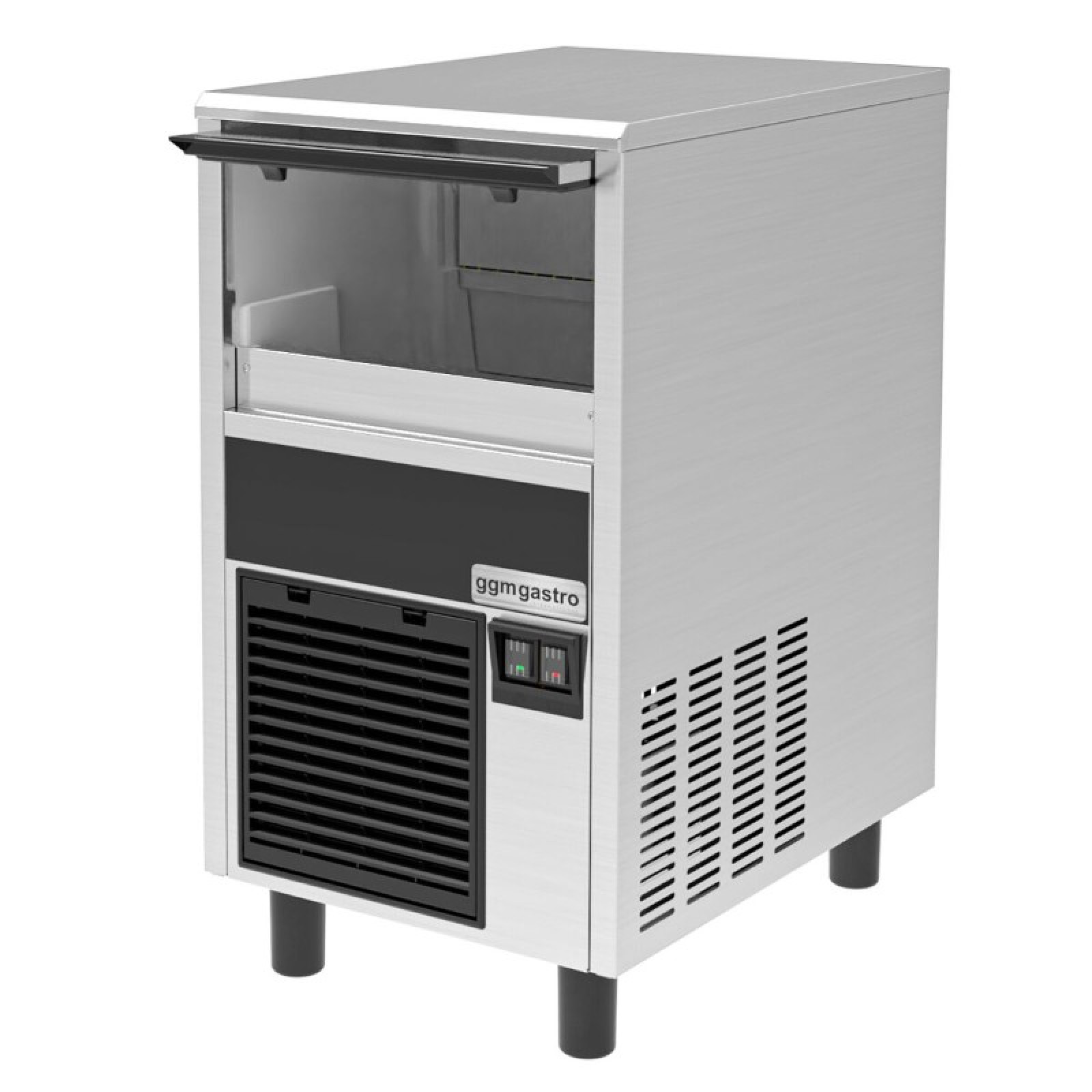 Льдогенератор для приготовления кубиков льда GGM Gastro EKZ27F