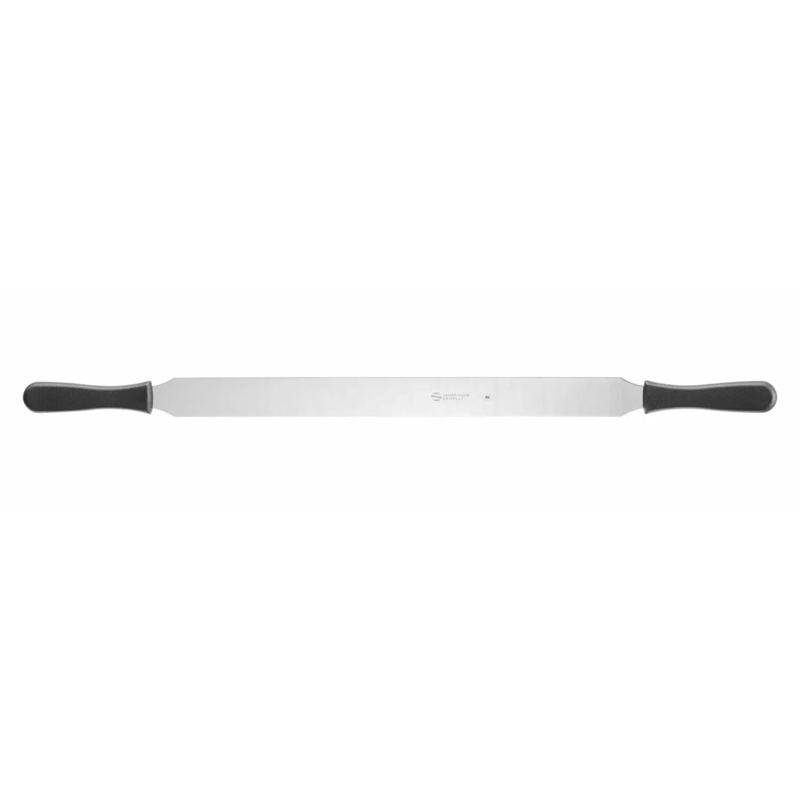 Лопатка/ ніж кондитерська з двома ручками Ambrogio Sanelli 705x37x(H)20мм SZ22042B Hendi Stainless steel