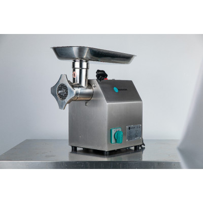 Мясорубка профессиональная Hurakan REVERSE HKN-12SS 750w мотор медный, горловина из нержавеющей стали, реверс постоянный