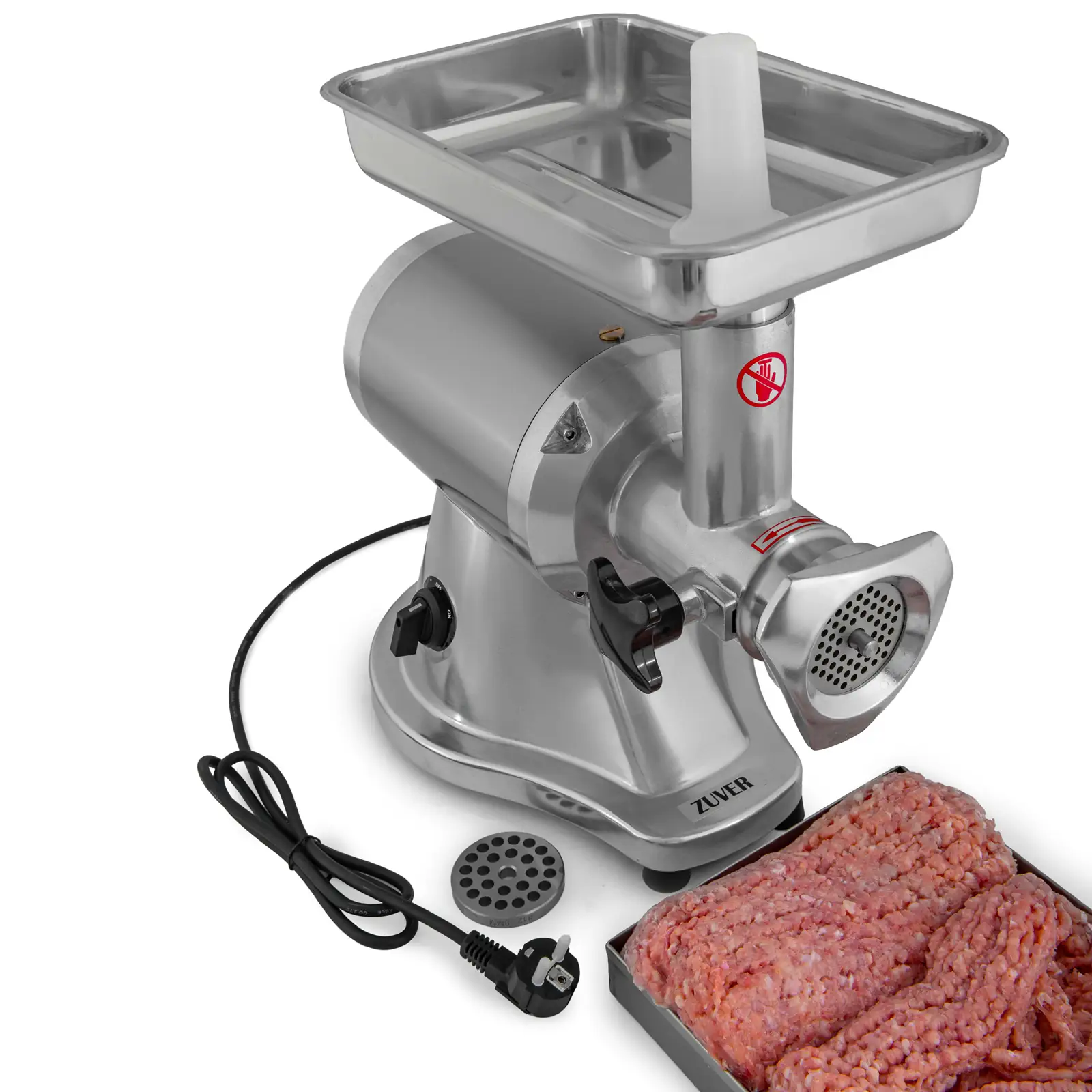 Мясорубка профессиональная ZUVER 12 Grinder Enterprise Premium 850W Round Engine