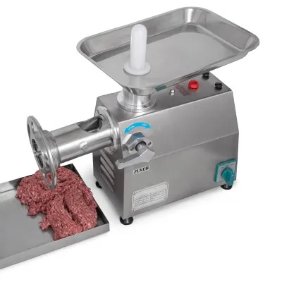 М'ясорубка промислова ZUVER 22 Grinder LUX 1100W Reverse мотор мідний горловина з нержавіючої сталі