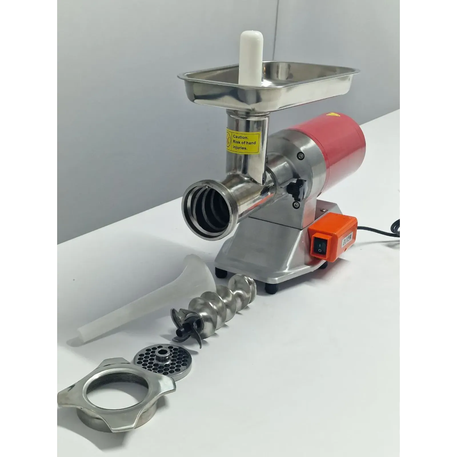 М'ясорубка промислова ZUVER 22 Grinder Profi Budget зі знімною головою