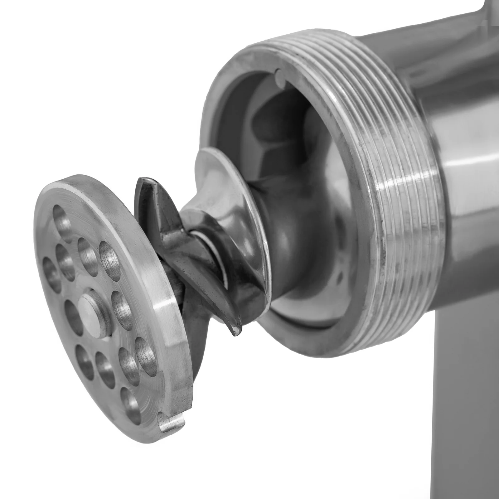 М'ясорубка ZUVER 8 Grinder LUX 600W мотор мідний горловина з нержавіючої сталі - 4