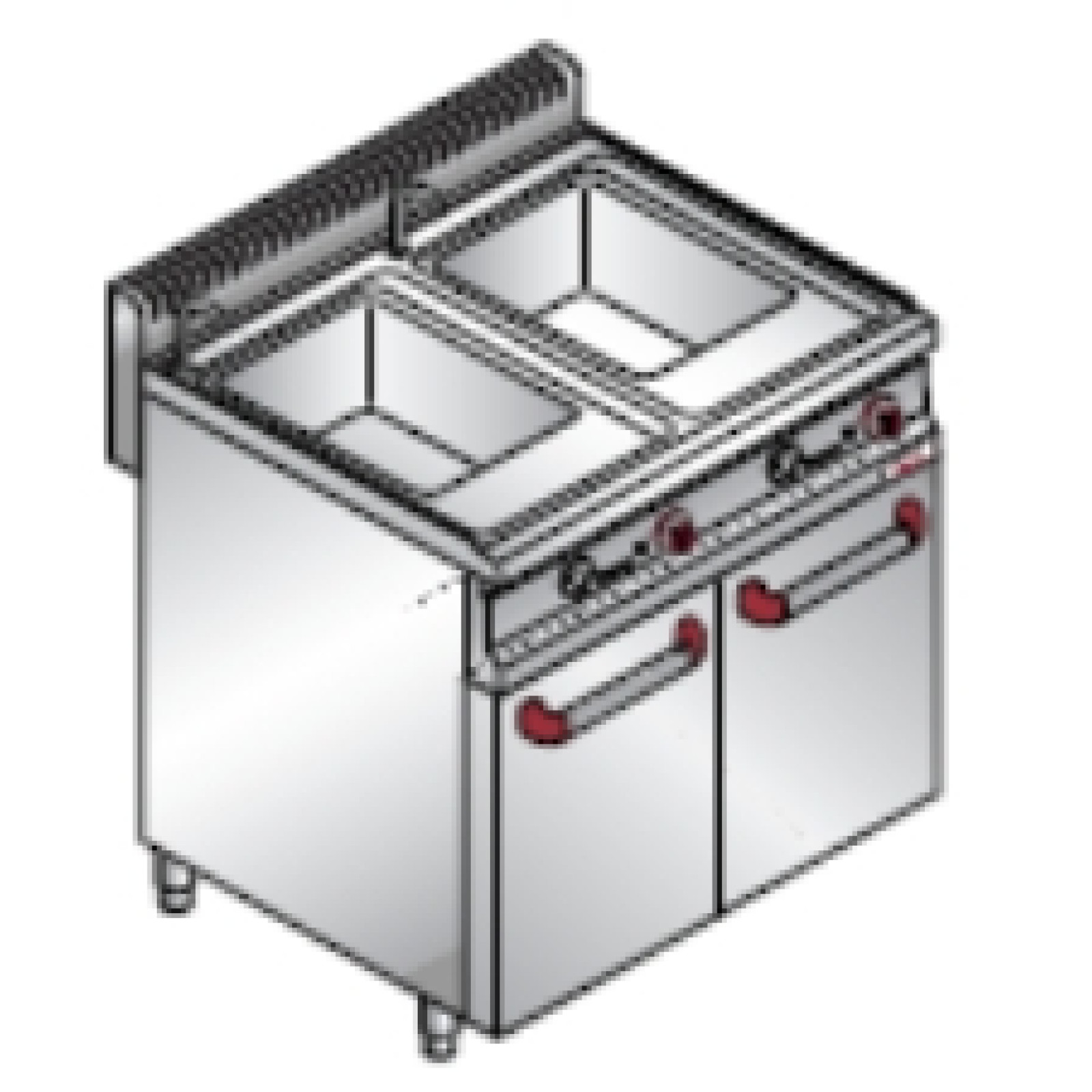 Макароноварка газова Bertos CPG80E