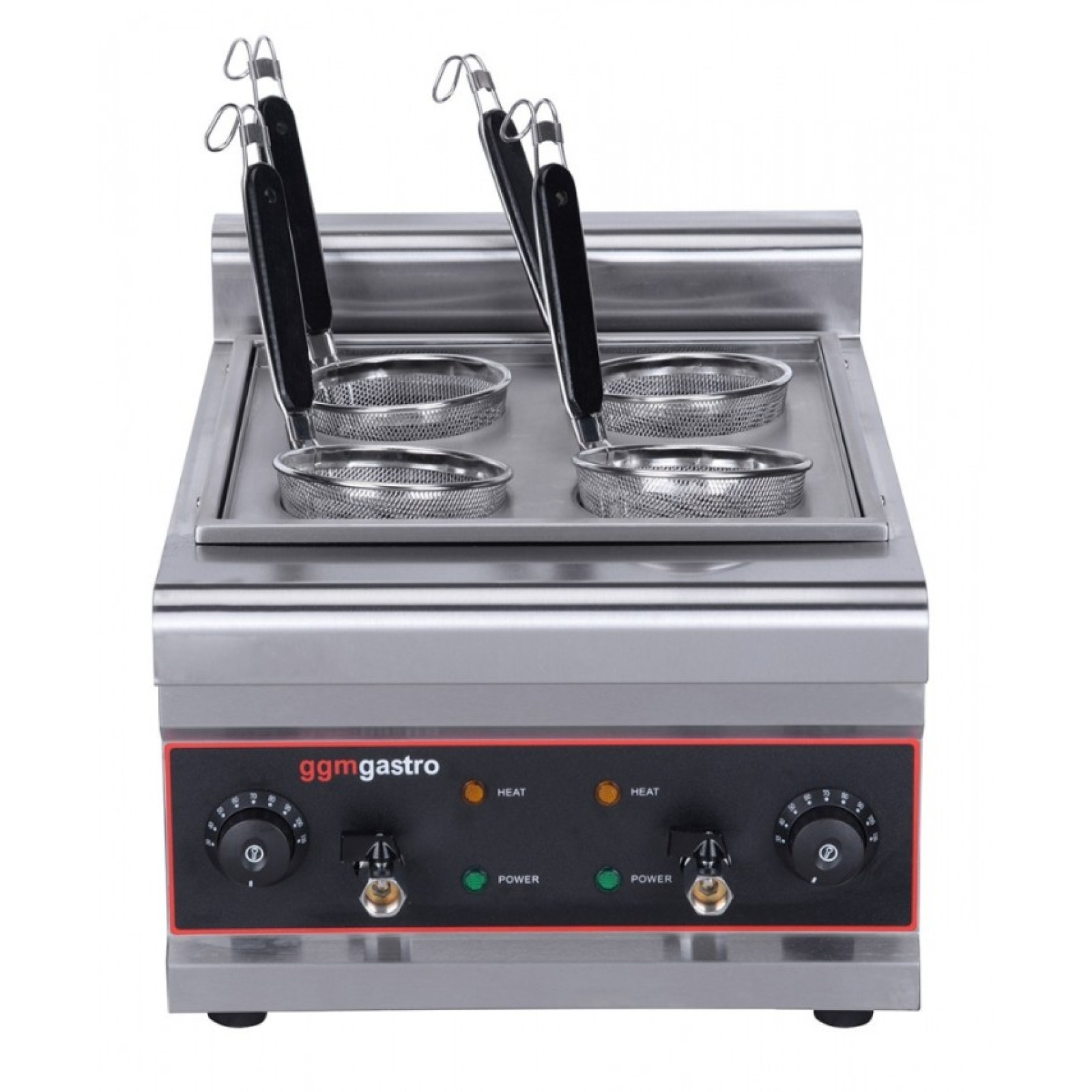 Макароноварка с 4 ситами GGM Gastro NKJ4