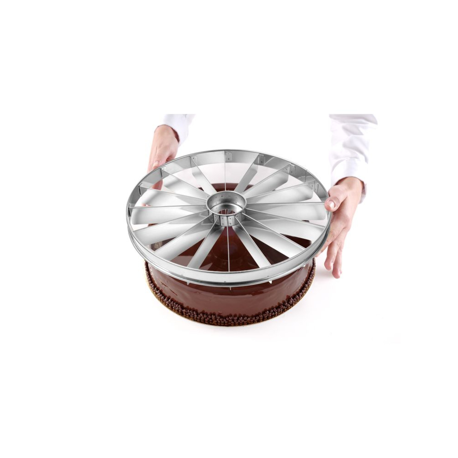 Маркер для тортів, 16 порцій 512531 Hendi Stainless steel - 1