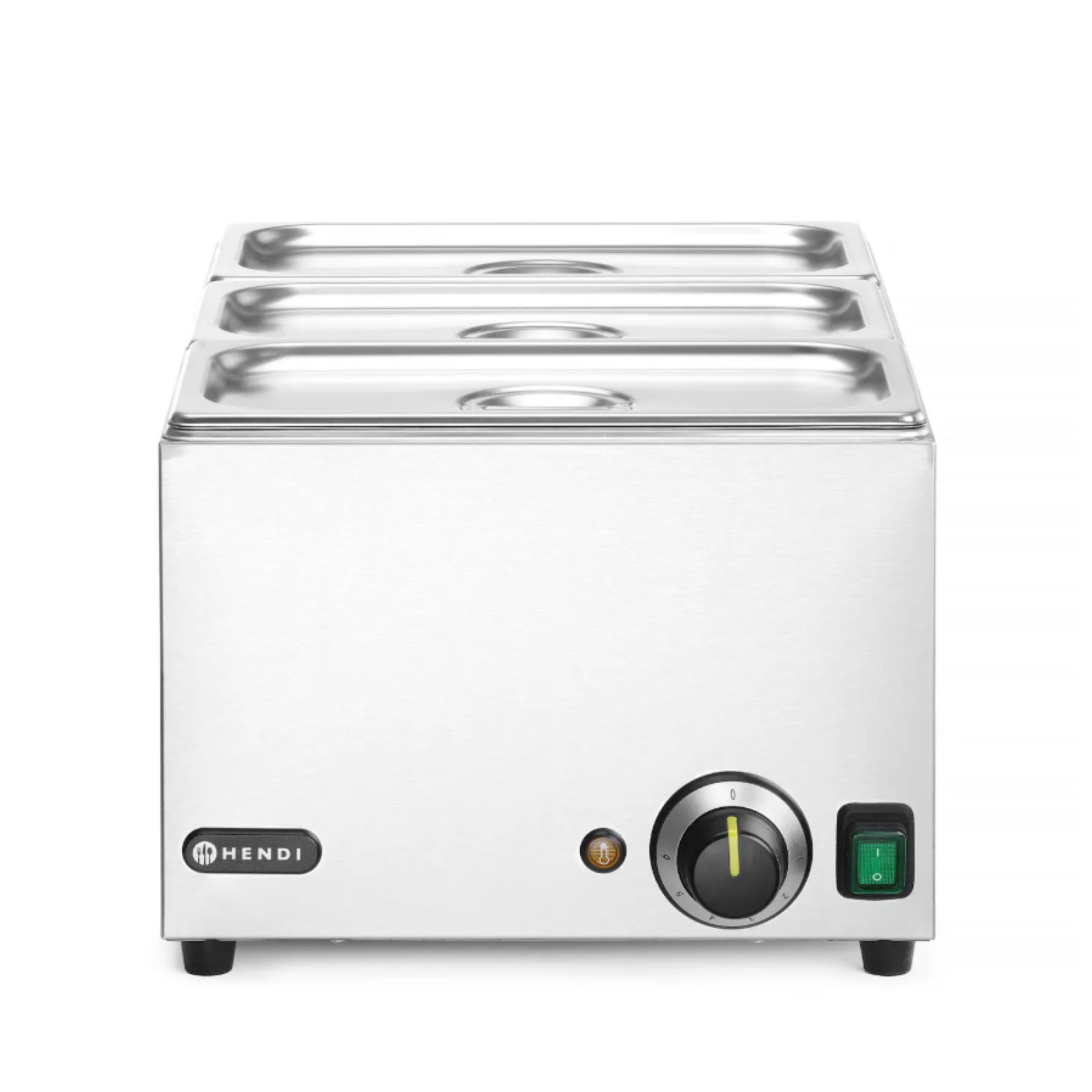 Марміт Bain-marie 1/1, 230В/1000Вт, 590x332x(H)242мм + гастроємність 3шт 1/3 100 238967 Hendi