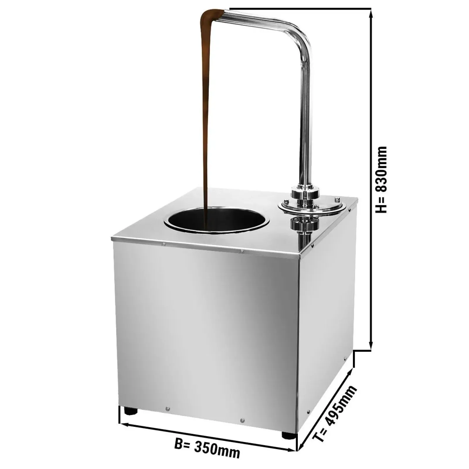 Мармит для шоколада GGM Gastro SCAGIC5