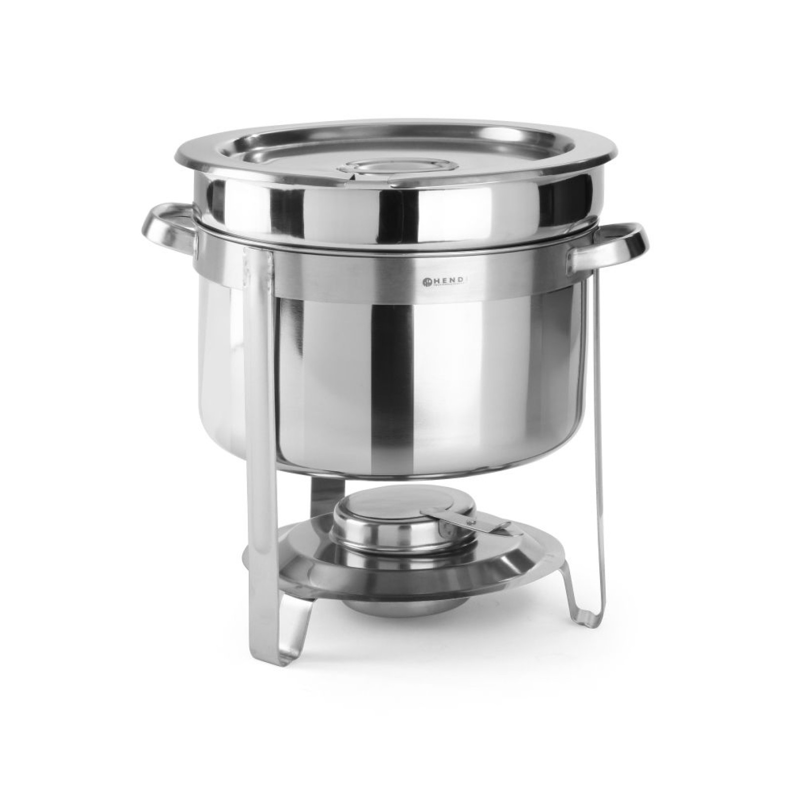 Мармит для супов, подогрев топливной пастой – модель Economic, круглый, 8 л. 472507 Hendi Stainless steel