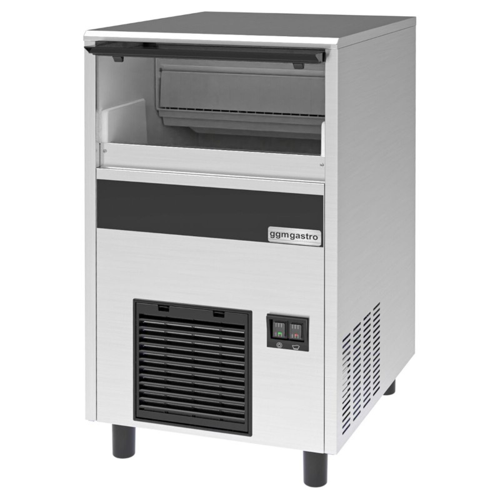 Машина для изготовления льда -цилиндр - 57 кг / 24 са GGM Gastro EKZ57F