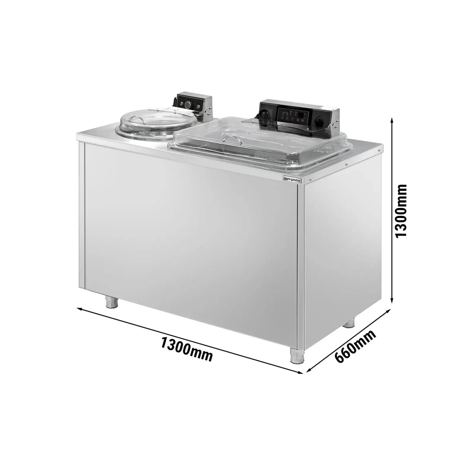 Мийна машина та центрифуга GGM Gastro GWMTE120