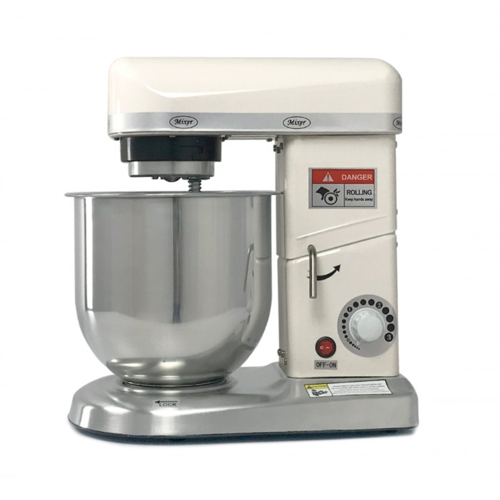 Міксер планетарний ZUVER (збиваюча машина) Plutone 10 white