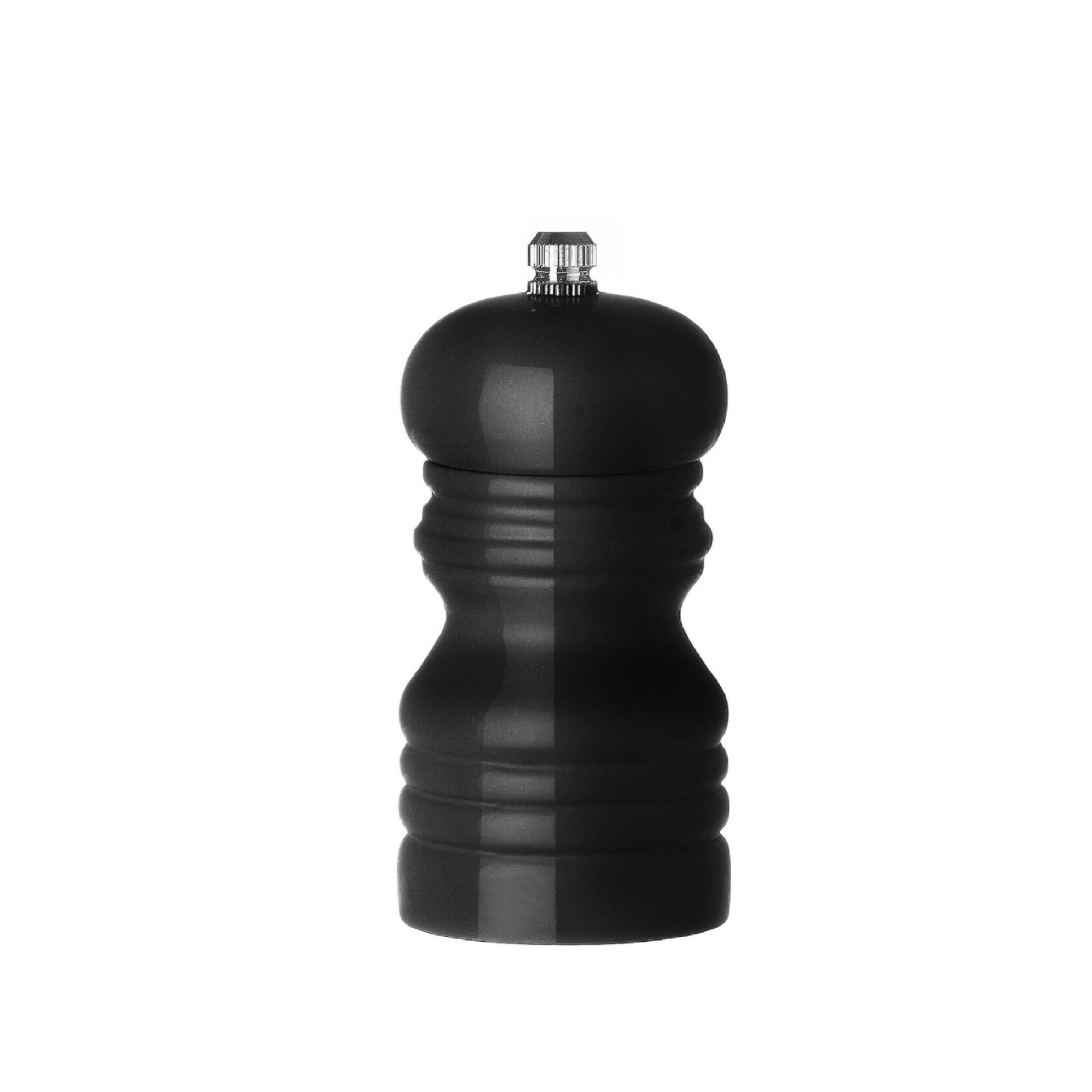 Мельница для перца деревянная, HENDI, черная, ø50x(H)113 мм 469576 Hendi Rubberwood;18/10 Stainless steel