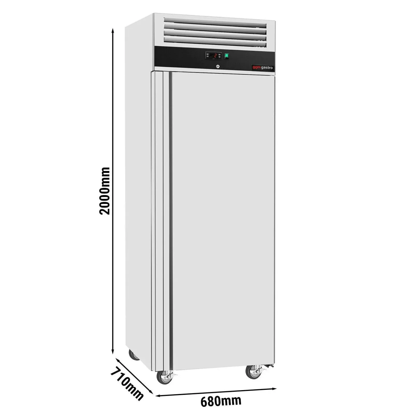 Морозильна шафа PREMIUM - 0.68 x 0.71 m 429 л GGM Gastro TG400T1ND