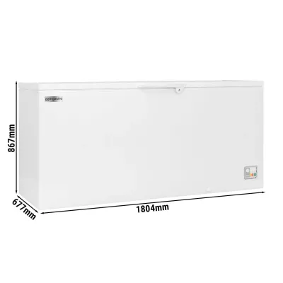 Морозильная ларь – 534 л – белый GGM Gastro TTG553N