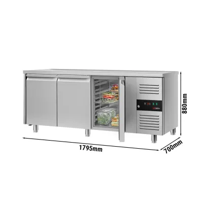 Морозильный стол ECO  2,2 x 0,7 м (4 двери) GGM Gastro GTS227ND