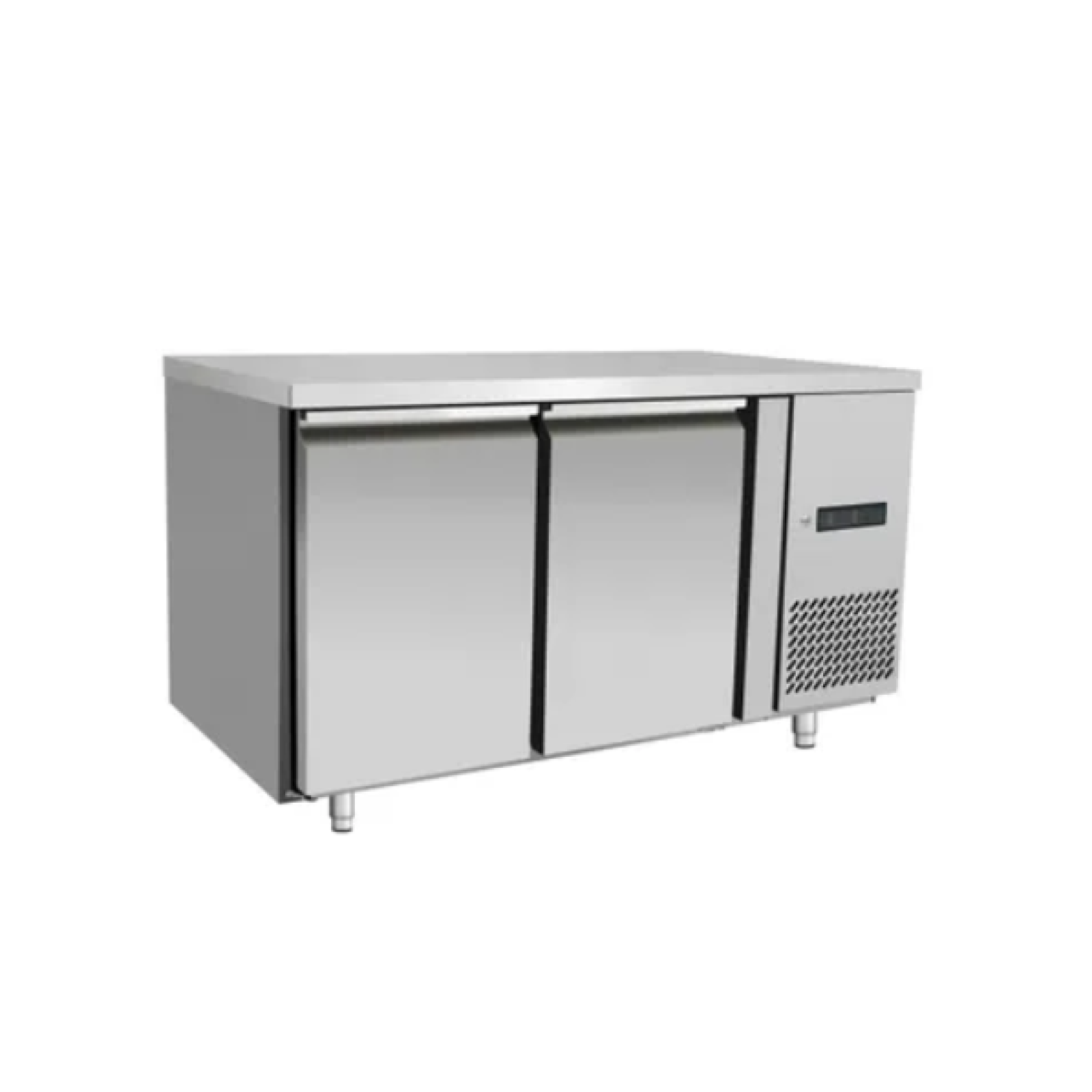Морозильный стол с боковым отсеком, 2-дверный, Arktic, Profi Line, GN 1/1, 280 л, 1360x700x(H)910 мм 238134 Hendi