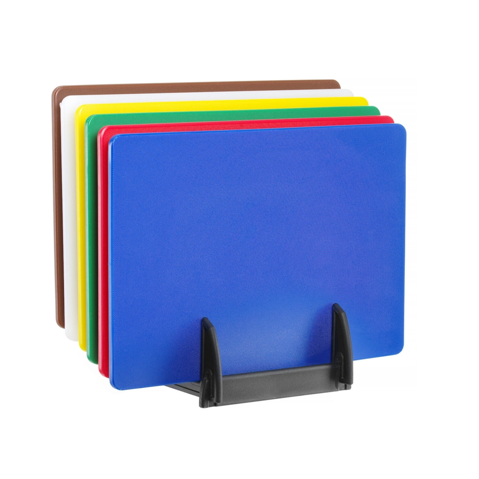 Набір обробних дощок HACCP 450x300x(H)10мм + стійка 825686 Hendi LDPE (Low density Polyethylene);PP (Polypropylene)