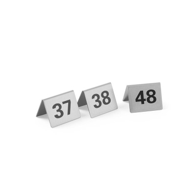 Набір табличок-номерів (37-48) 663875 Hendi