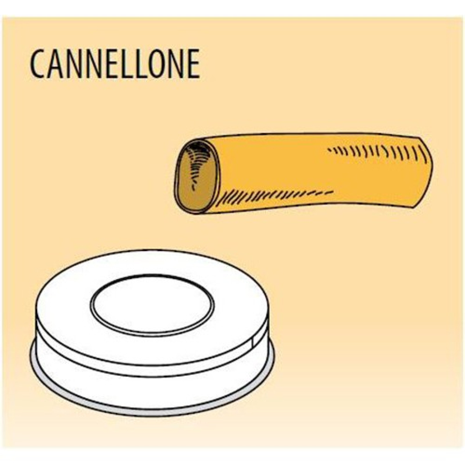 Насадка Fimar на пресс Cannellone d78
