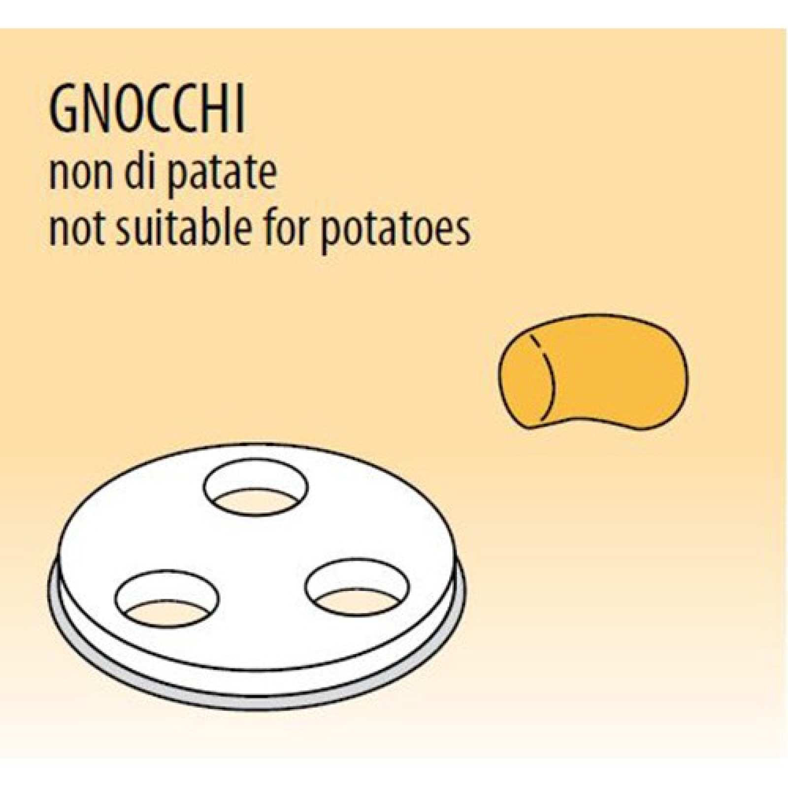 Насадка Fimar на пресс Gnocchi d78