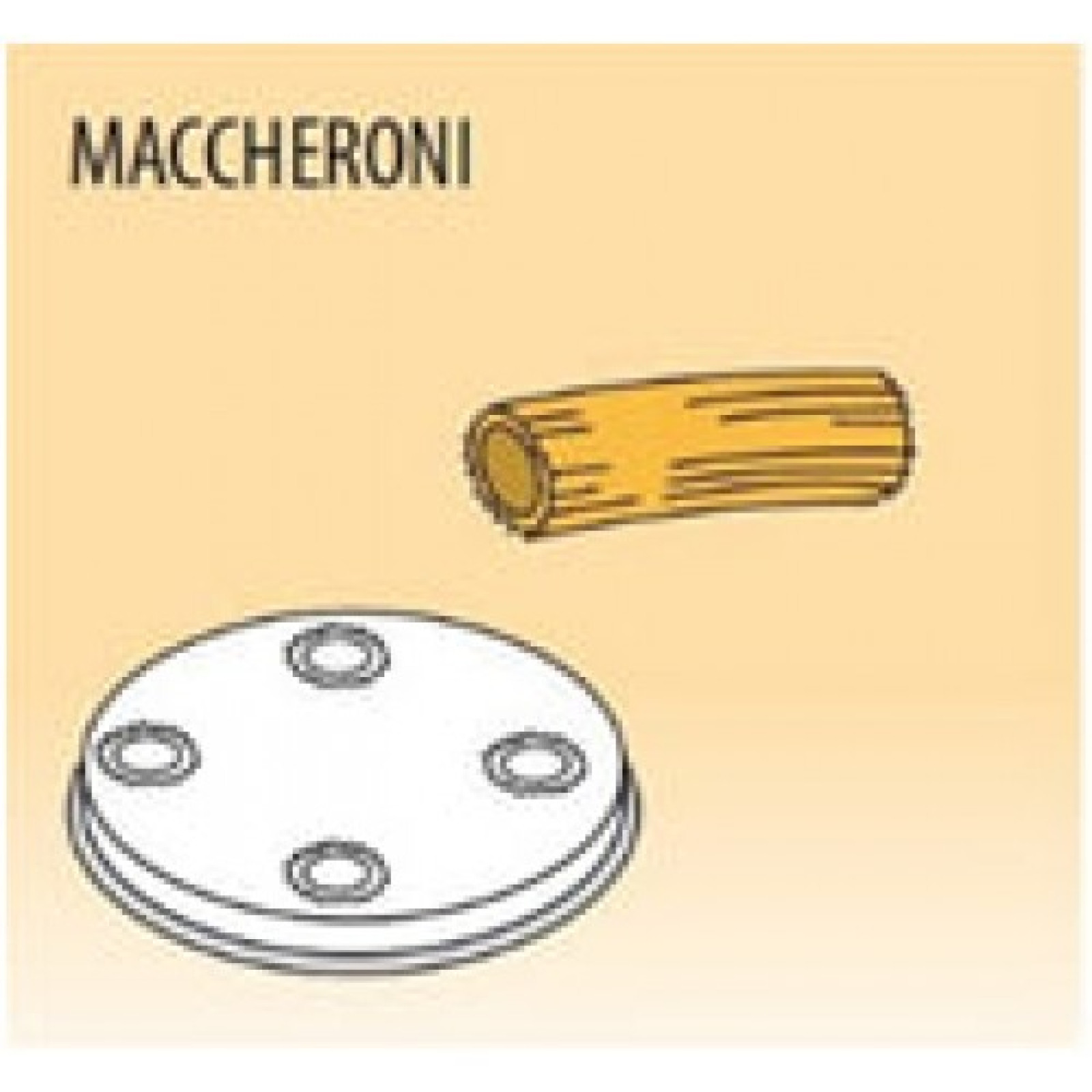 Насадка Fimar на пресс Maccheroni d50 Ø 8,5