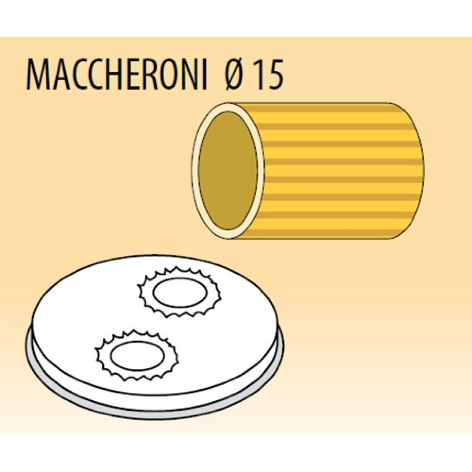 Насадка Fimar на пресс Maccheroni d78 Ø15