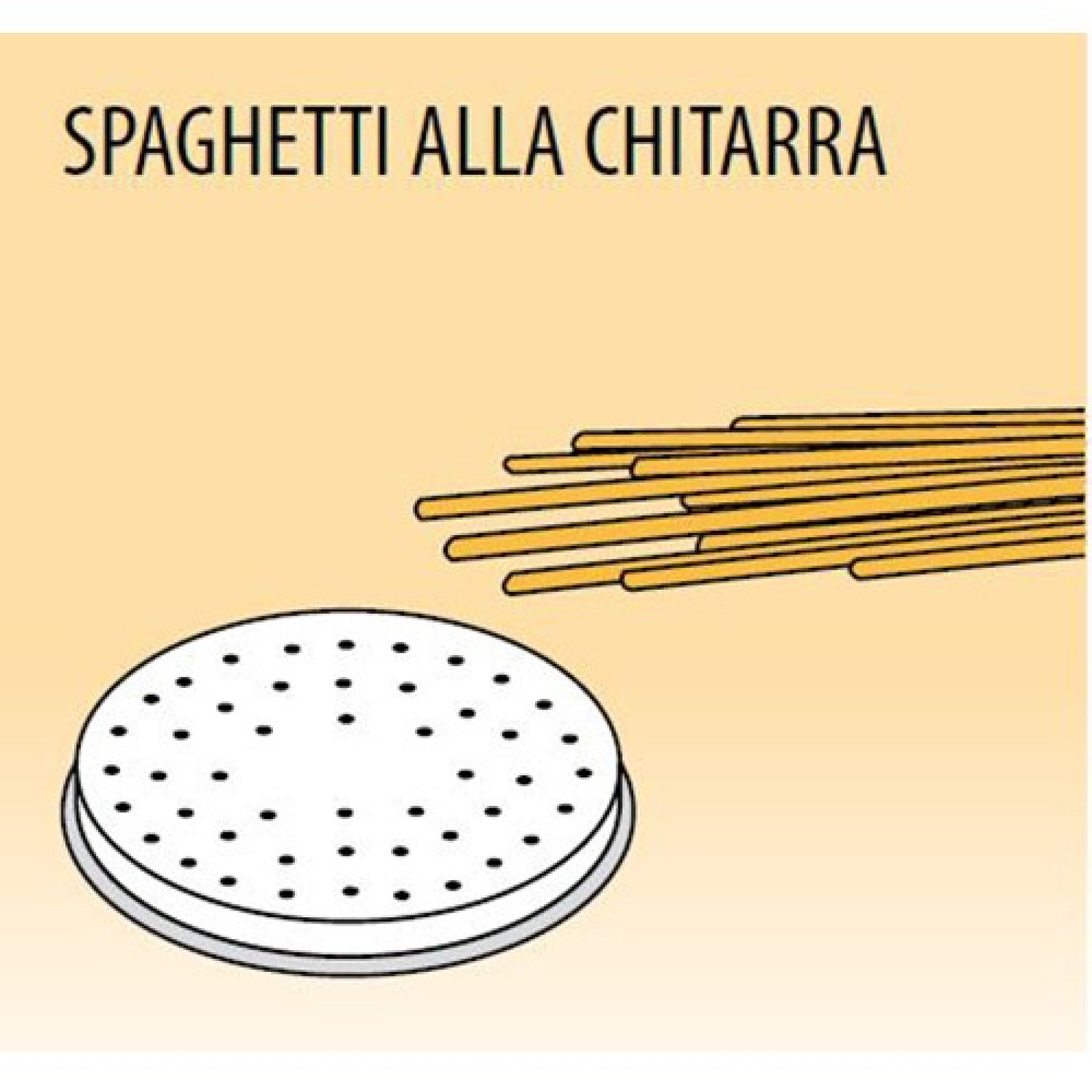 Насадка Fimar на пресс Spaghetti Chitarra d78