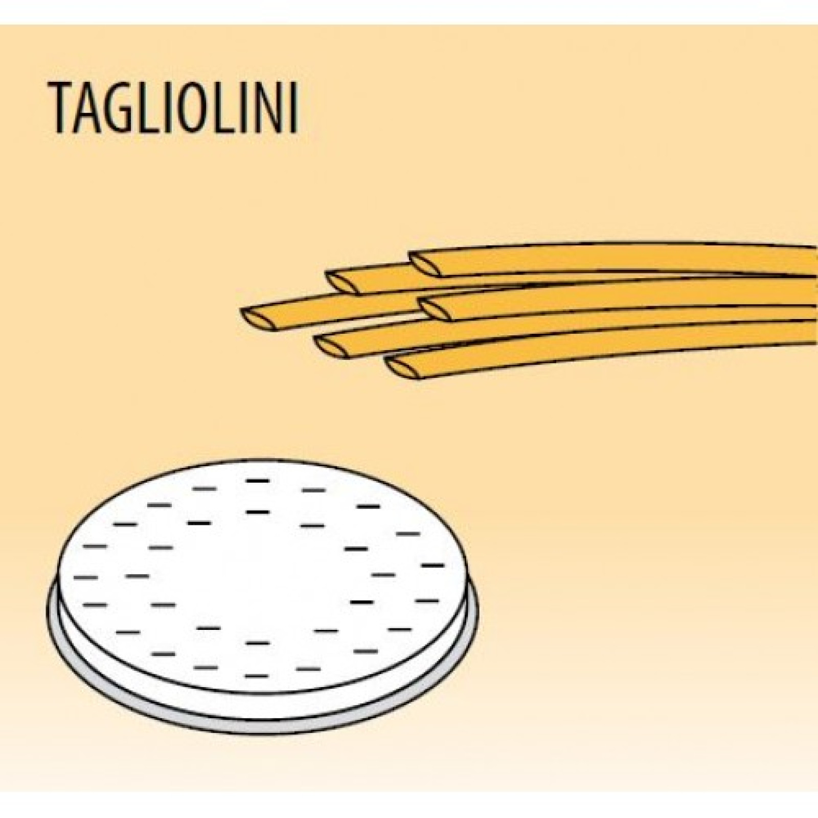 Насадка Fimar на пресс Tagliolini d50