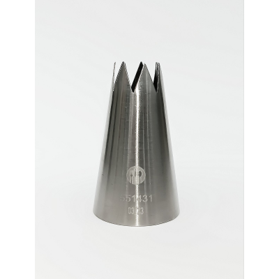 Насадки для кондитерских мешков - форма звезды, 14 мм. 551431 Hendi 18/8 Stainless steel