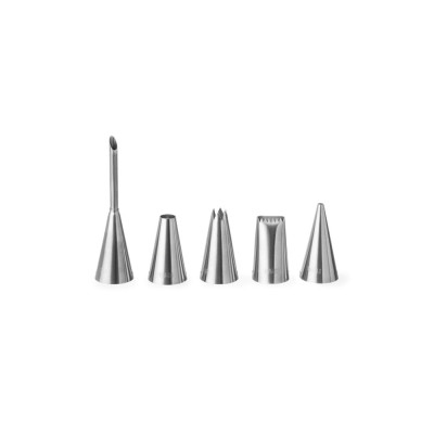 Насадки для кондитерських мішків, різні, 5 шт., SS 551592 Hendi 18/10 Stainless steel