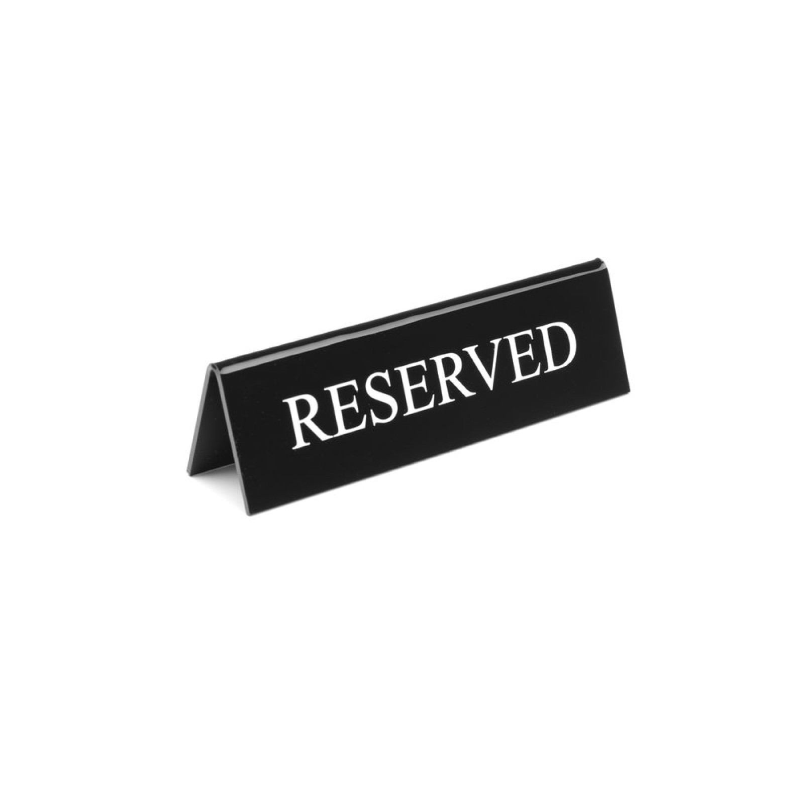 Настільна інформаційна табличка ''Reserved'', 130х30х(В)38мм 663462 Hendi