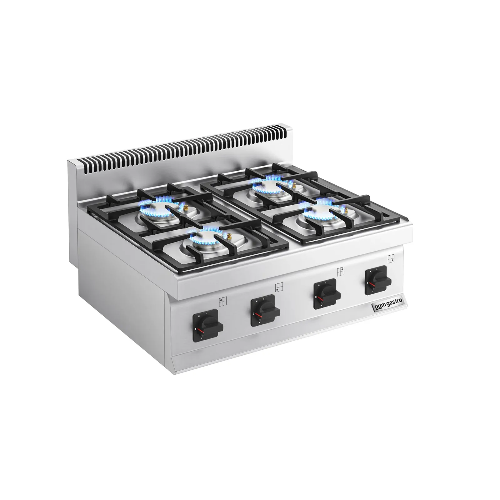Настільна плита газова GGM-Gastro GHK800-E