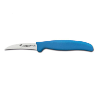 Ніж для овочів Supra Colore, Ambrogio Sanelli, Синій, (L)190mm S691.007L Hendi X50CrMoV15 Stainless steel;POM (Polyoxymethylene)