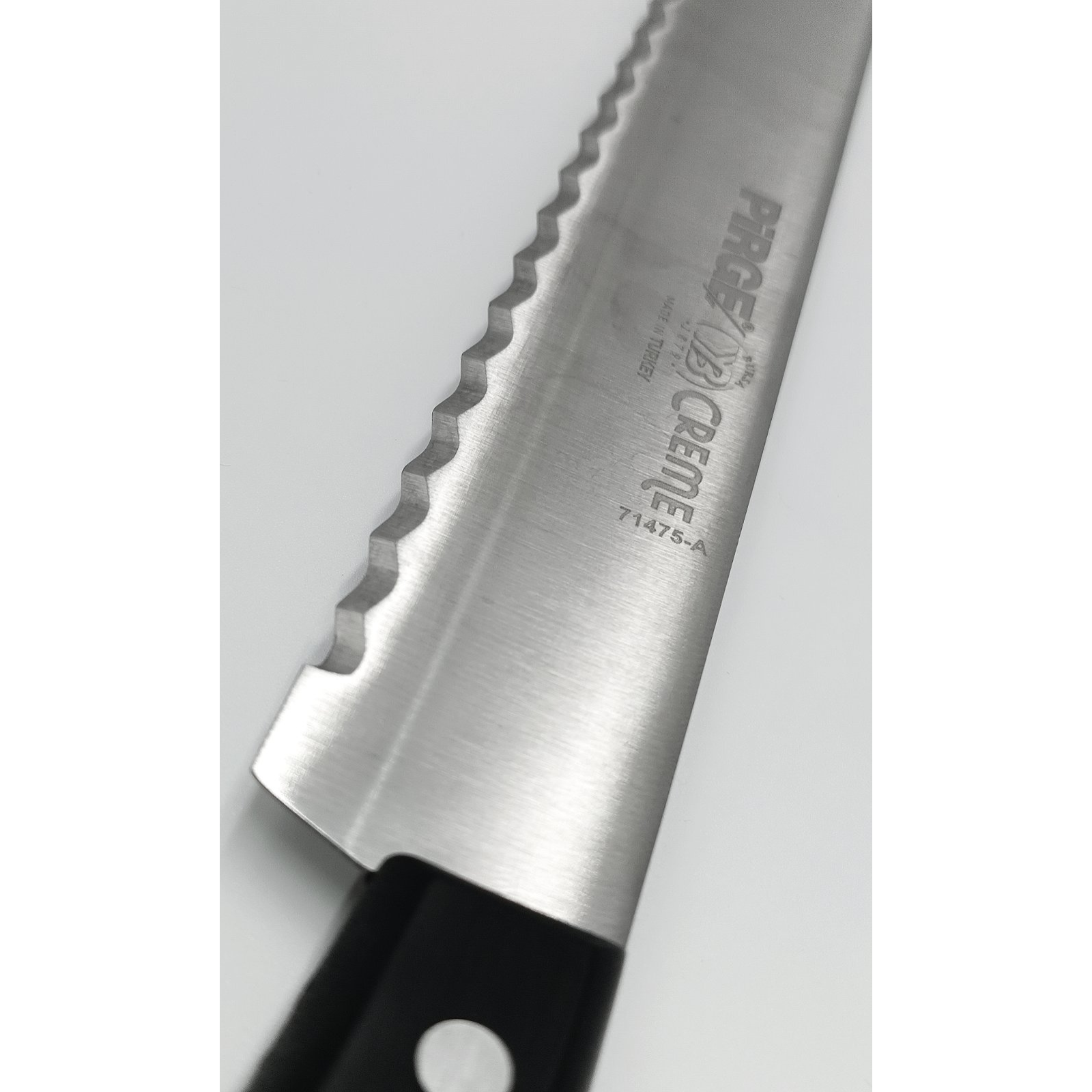 Ніж для торта (тип А), CREME, 35 см, широкий, чорний PRG71475-A-01 Pirge Чорний - 4