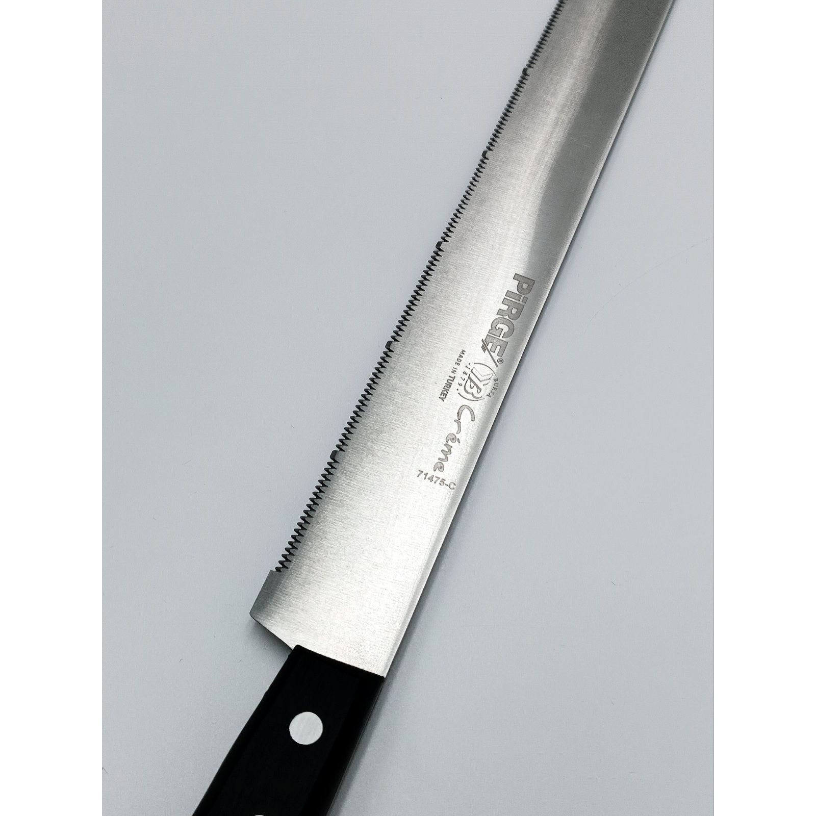 Ніж для торта (тип С), CREME, 35 см, широкий, чорний PRG71475-C-01 Pirge Чорний - 4