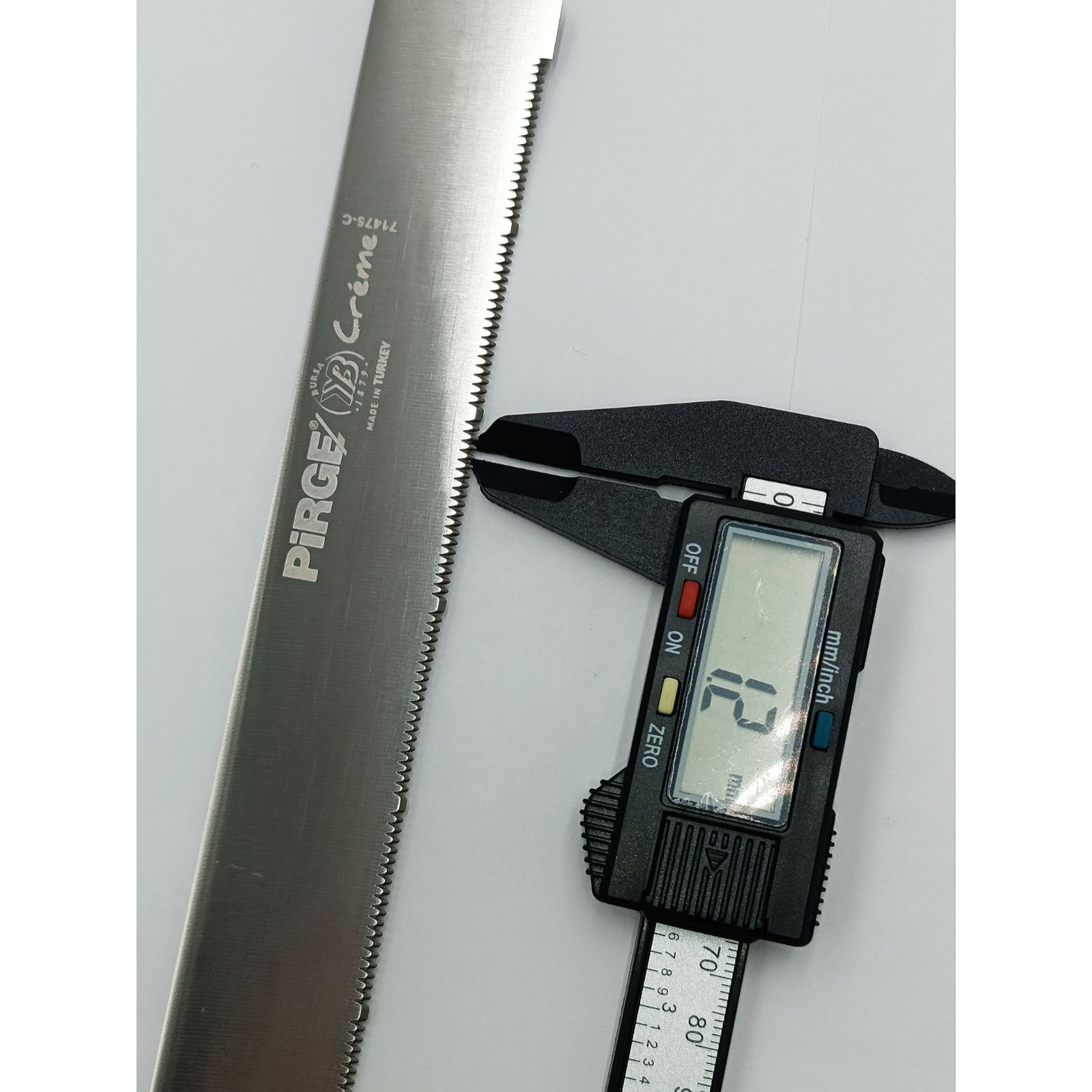 Ніж для торта (тип С), CREME, 35 см, широкий, чорний PRG71475-C-01 Pirge Чорний - 2