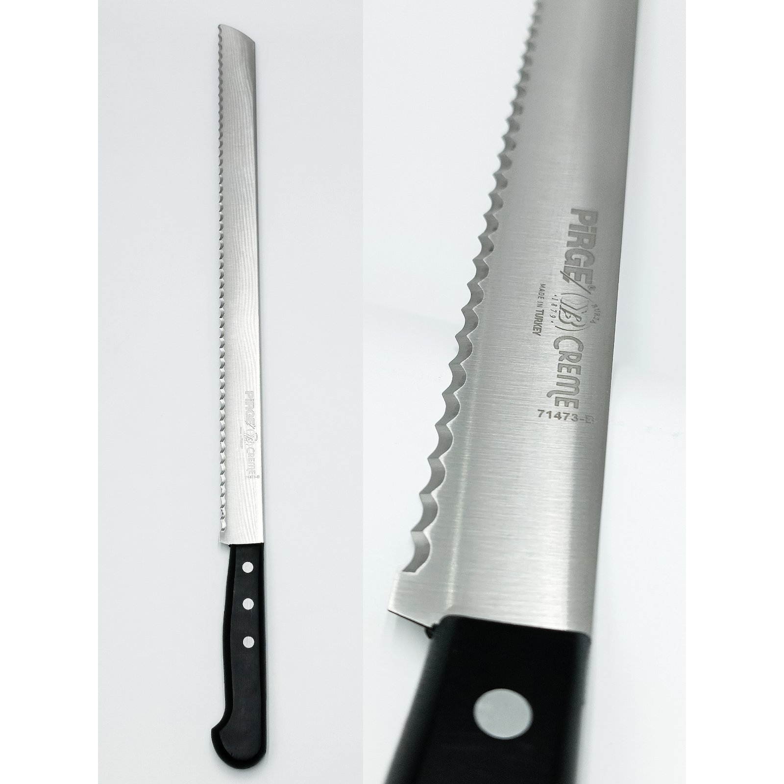 Нож для торта (тип В), CREME, 35 см, черный PRG71473-B-01 Pirge Черный