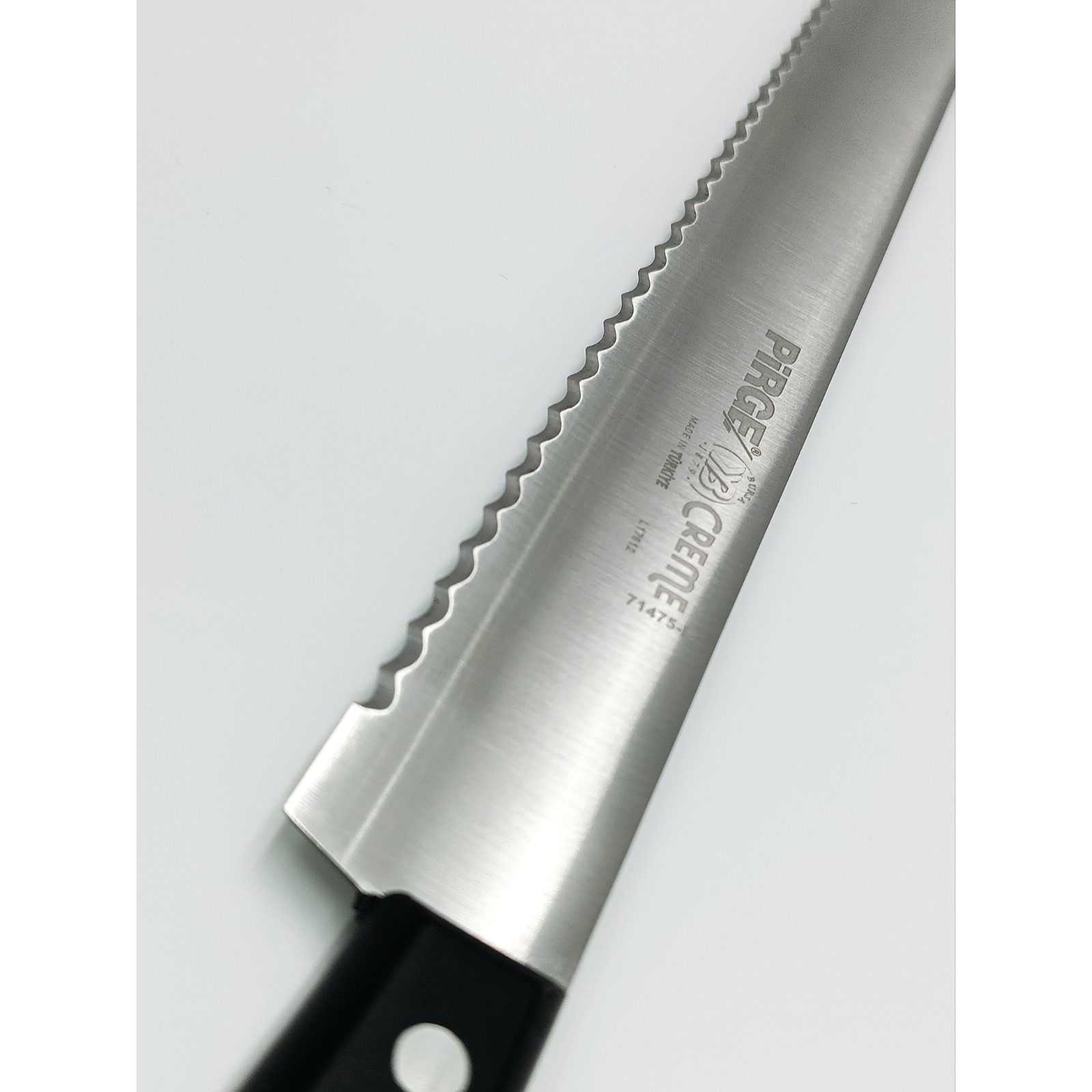 Ніж для торта (тип В), CREME, 35 см, широкий, чорний PRG71475-B-01 Pirge Чорний - 1