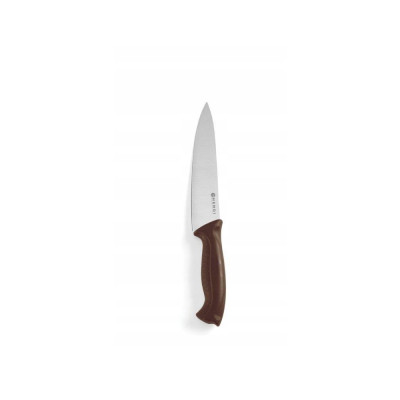 Ніж HACCP кухарський, коричневий, 180 мм 842669 Hendi