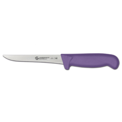 Ніж обваловувальний Supra Colore, Ambrogio Sanelli, Пурпуровий, (L)280mm S307.014P Hendi