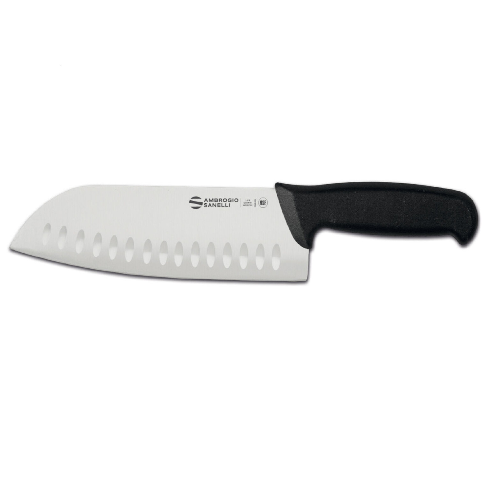 Ніж Santoku Supra, Ambrogio Sanelli, (L)340mm S350.020 Hendi Stainless steel