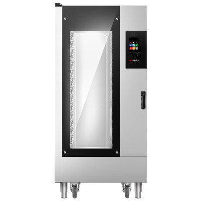 Пароконвектомат 16x EN 400 x 600 / тележка стелажная GGM Gastro BB1646GWN-TP