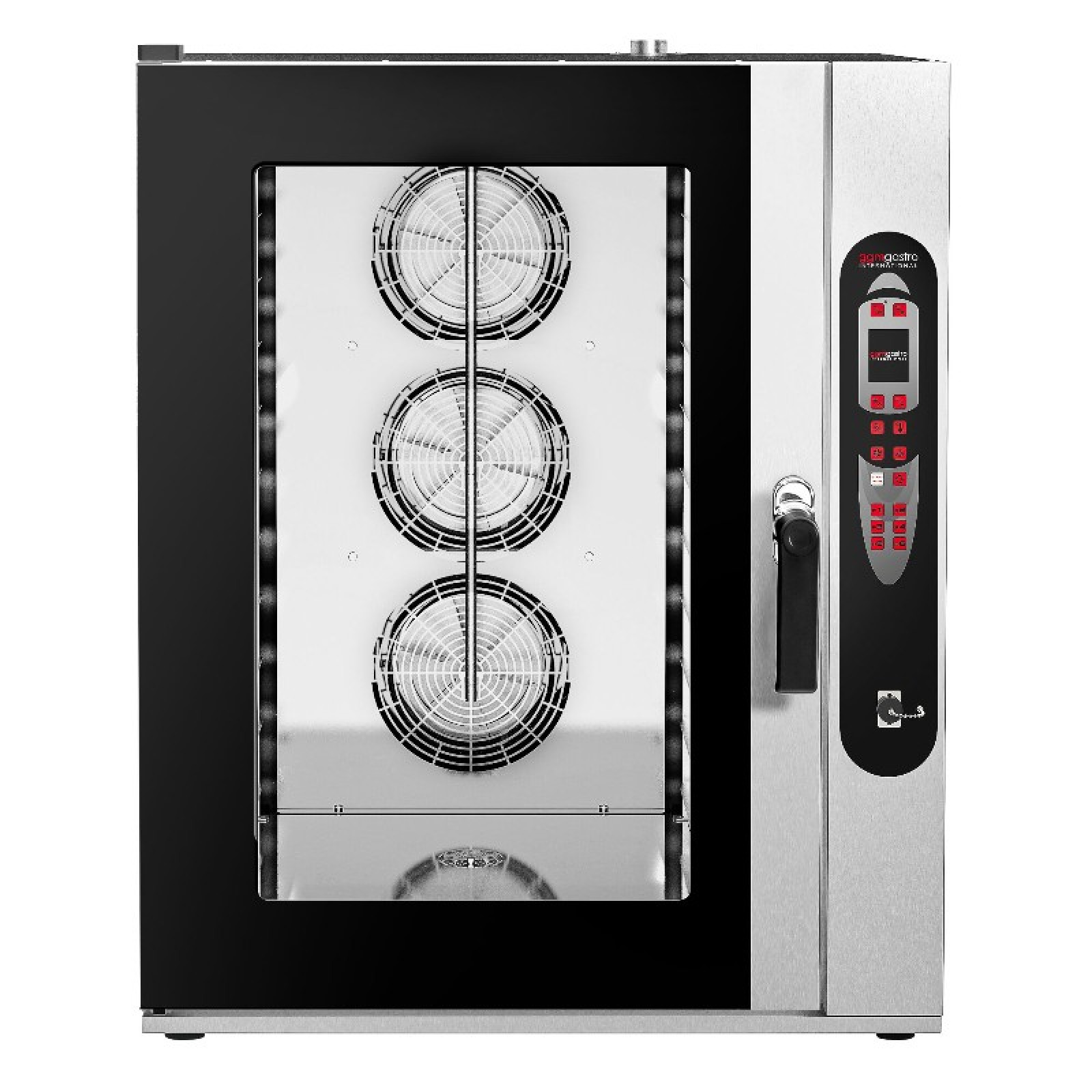 Пароконвектомат - Digital - (цифровые управление) - 10x GN 2/1 GGM Gastro KDDV1021N