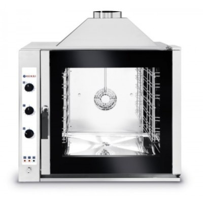 Пароконвектомат Hendi 224687 5x GN 1/1 - газовый, ручное управление
