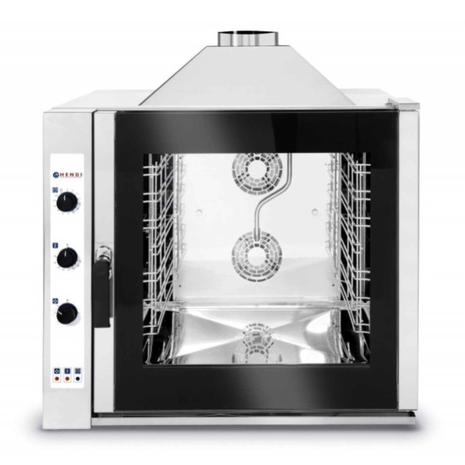 Пароконвектомат Hendi 224694 7x GN 1/1 - газовый, ручное управление