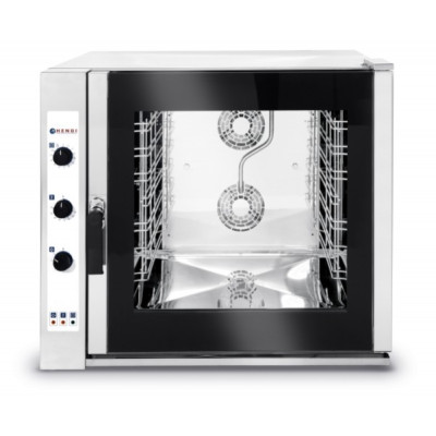 Пароконвектомат Hendi 225554 7x GN 1/1 - электрический, ручное управление