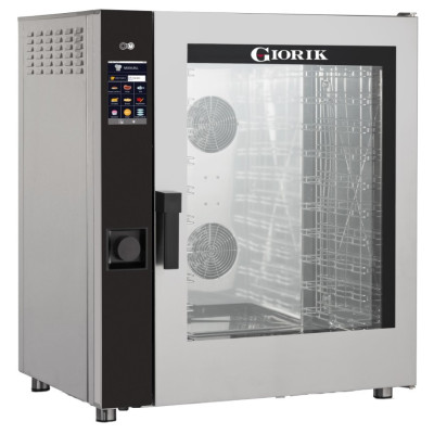 Пароконвектомат с сенсорной панелью управления и мойкой Giorik MTE10W