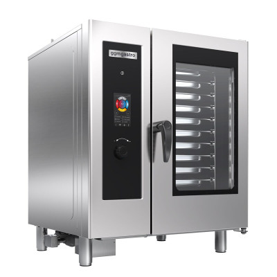 Пароконвектомат с встроенным бойлером - сенсорный экран GGM Gastro KDI1011