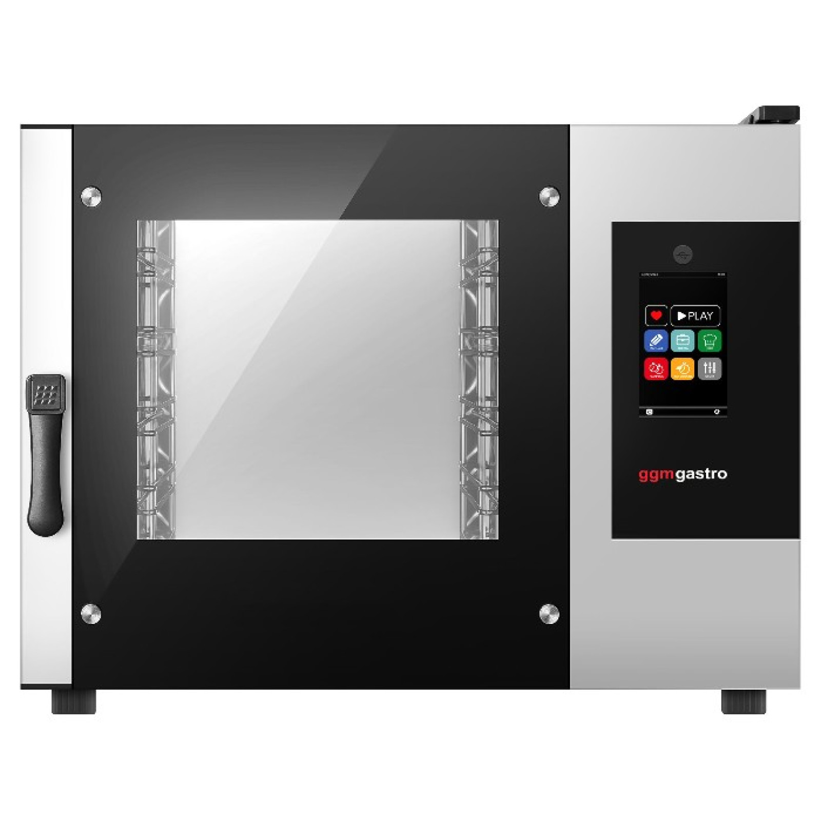 Пароконвектомат профессиональный 4x EN 400 x 600 GGM Gastro BB446-TP
